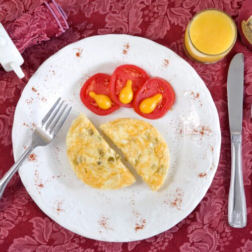 Gluten-free Green Chile Quiche 1