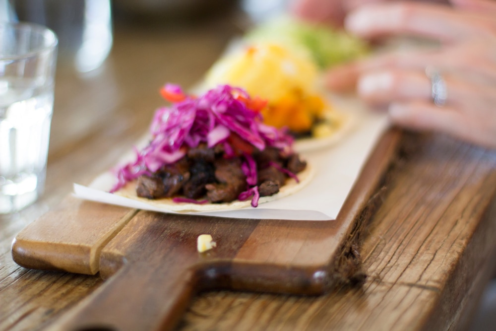 Delicious tacos like those found at top Albuquerque restaurants and restaurants in Old Town Albuquerque