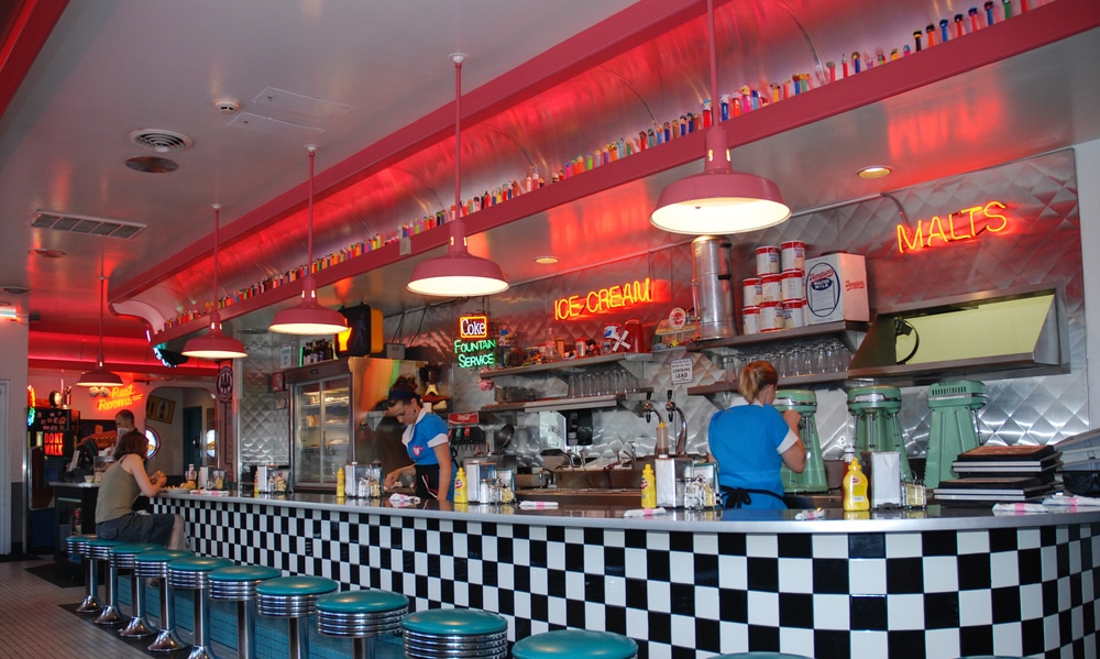 The Route 66 diner is one of the top Route 66 attractions in Albuquerque