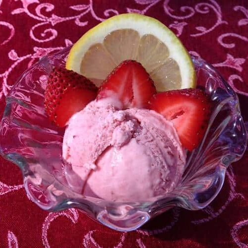 Outrageously Good Strawberry Ice Cream 1