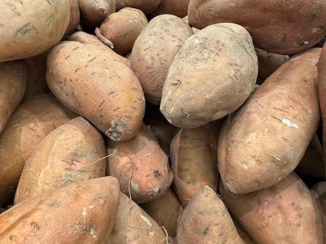 Maple-orange mashed sweet potatoes 1